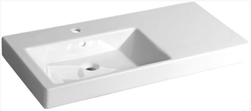 Sapho Ece Purity 100x45/14,5 jobb pultos mosdó 10PL51100 (2585)