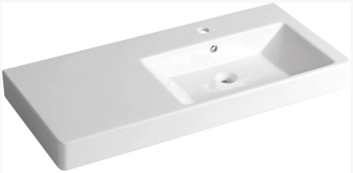 Sapho Ece Purity 100x45/14,5 bal pultos mosdó 10PL52100 (2586)