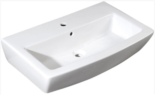 Sapho Ece Purity 75x48/17 ráültethető mosdó 10PL50075 (2512)