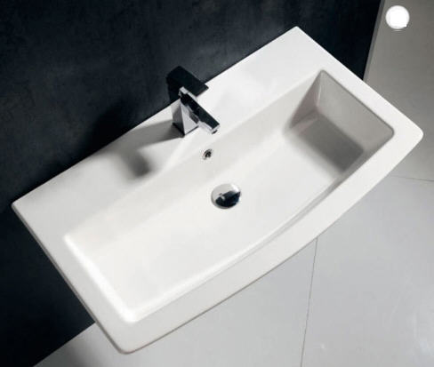 Sapho Ece Purity 85x48/17 ráültethető mosdó 10PL50085 (2513)