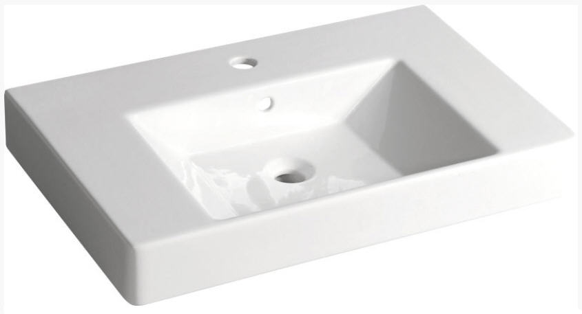 Sapho Ece Purity 70x45/14,5 ráültethető mosdó 10PL51070 (2589)