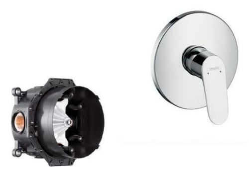 Hansgrohe Focus E2 falsík alatti színkészlet beépítőtesttel SZP-HG9 (31965000, 01800180)