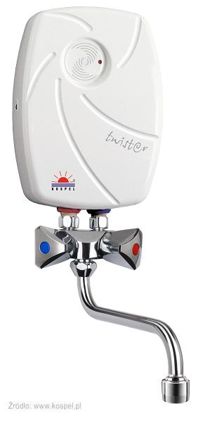 Kospel EPS Twister-mosdó elektromos átfolyós vízmelegítő