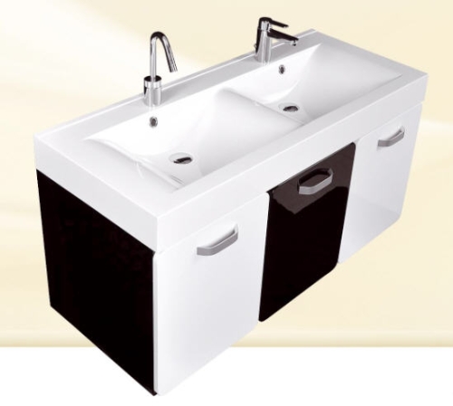 Infinity Future 1200 fürdőszobabútor dupla mosdóval