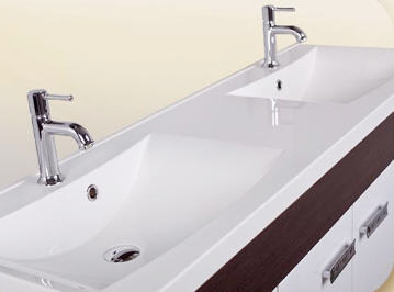 Infinity Pleasure 1500 fürdőszobabútor dupla mosdóval