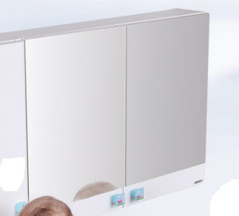 Infinity Kid II Boy gyerek fürdőszobabútor tükrös szekrény
