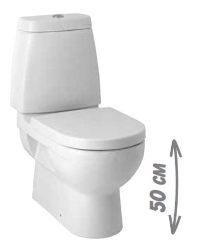 Jika Mio magasított monoblokkos wc Baltic tartállyal 8.2471.6.000.000.1