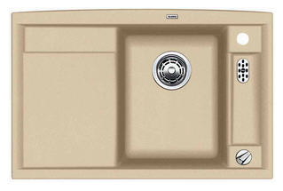 BLANCO AXIA II 45S-F Silgranit munkalap szintbe építhető mosogató tartozékokkal (antracit, #516785)