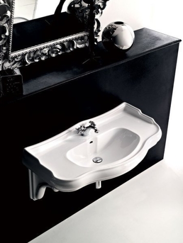 Sapho KERASAN RETRO 100x54,5cm kerámiamosdó, fehér 105001