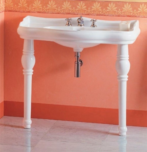 Sapho KERASAN RETRO 100x54,5cm kerámiamosdó, fehér 105001