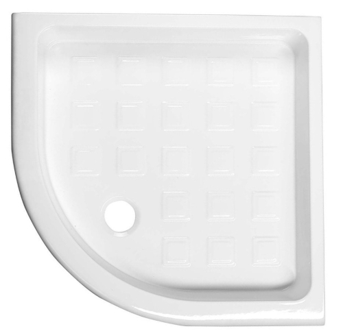 Sapho KERASAN RETRO 90x90 íves zuhanytálca, fehér 133901