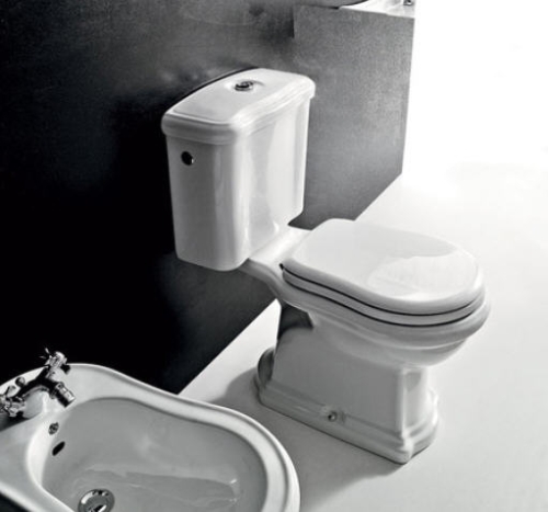 Sapho Kerasan Retro mélyöblítésű alsó kifolyású monoblokkos wc 101201
