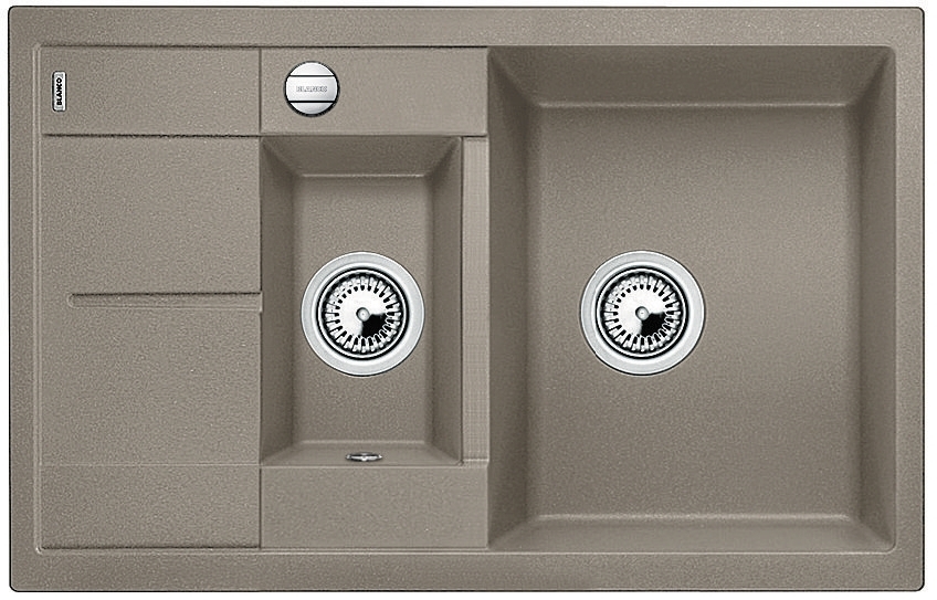 BLANCO METRA 6S COMPACT Silgranit mosogatótál dugókiemelővel, tartufo 517353