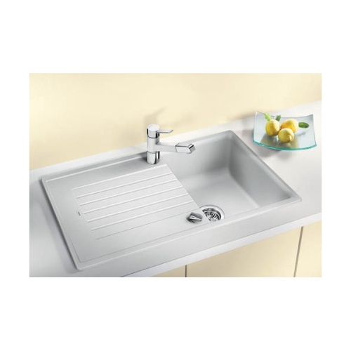 BLANCO ZIA 45SL Silgranit mosogató dugókiemelővel (sand, #516733)