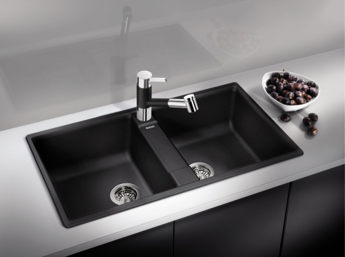 BLANCO ZIA 9 Silgranit mosogató szűrőkosárral pezsgő 516680