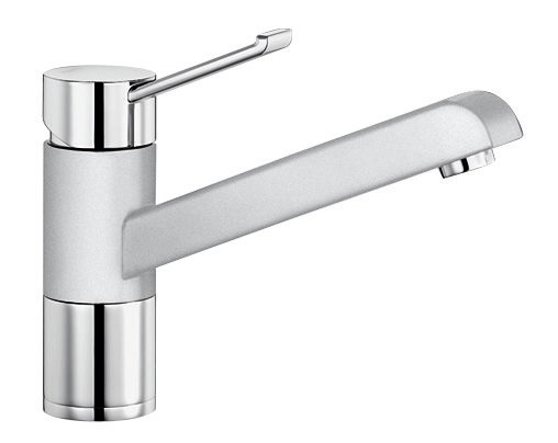 BLANCO ZENOS Silgranit/króm álló csaptelep, fehér 517808