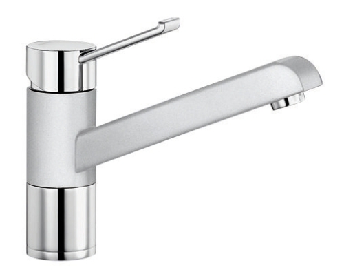 BLANCO ZENOS Silgranit/króm álló csaptelep, fehér 517808