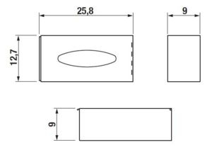 Jika Cubito Kleenex doboz H3863D20040001 (3.863D.2.004.000.1)