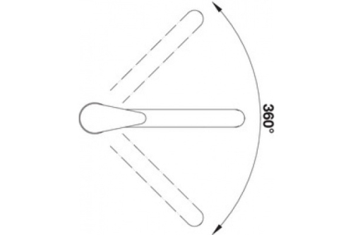 BLANCO DARAS Silgranit álló csaptelep, antracit 517721