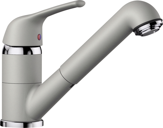 BLANCO VITIS-S Silgranit kihúzhatófejes mosogató csaptelep, gyöngyszürke 520757