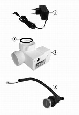 BLANCO SENSOR CONTROL (BSC) lefolyó távvezérlő 515399