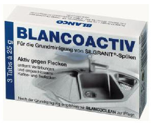 BLANCOACTIV silgranit vízkőoldó tabletta 511935
