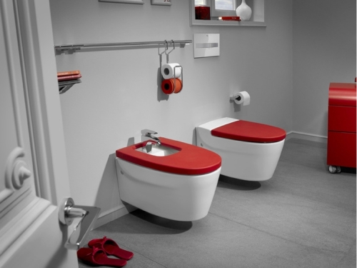 Roca Khroma fali bidé fedél, passion red 7806652F3T (A806652F3T)