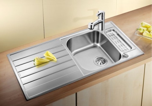 BLANCO LIVIT 5S CENTRIC 18/10 rozsdamentes mosogató 514791