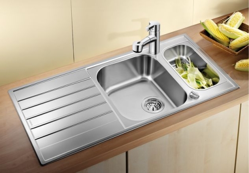 BLANCO LIVIT 6S CENTRIC 18/10 rozsdamentes mosogató 516191