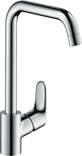 Hansgrohe Focus egykaros króm konyhai mosogató csaptelep DN15 31820 000 (31820000)