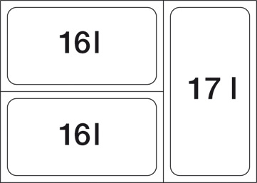 BLANCOSELECT BASIC 60/3 hulladéktároló 516595