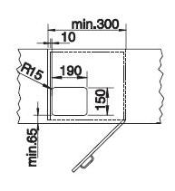 BLANCOSOLO-BOX ledobócső 511545