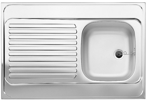 BLANCO R-ES 9X6 18/10 telitetős rozsdamentes mosogató 510501