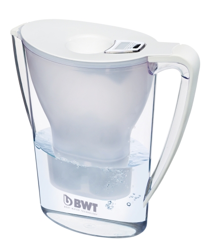 BWT Mg2+ 2,7 Longlife digitális vízszűrő kancsó, fehér 815070