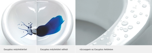Alföldi Bázis alsó kifolyású, laposöblítésű álló WC EasyPlus bevonattal 4037 00 R1 (403700R1)