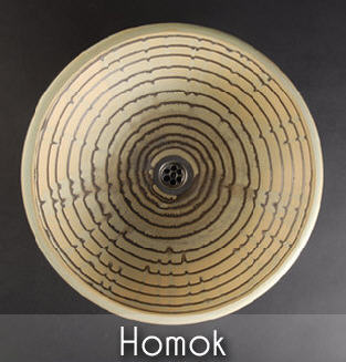 Mikerámia Homok kerámia mosdó (homok, 45 cm)