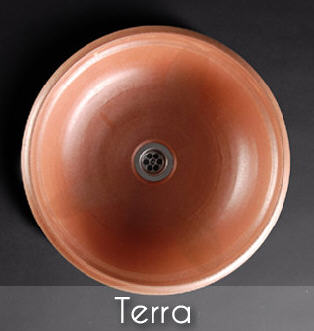Mikerámia Terra kerámia mosdó (35 cm, Terra)