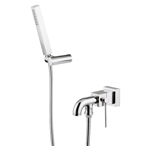 Nobili Cube fali kádcsaptelep és fix zuhanygarnitúra CB00550CR
