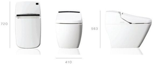 VOVO Princess PB 707s toilet komplett wc berendezés öblítővel és elektromos bidével ellátva