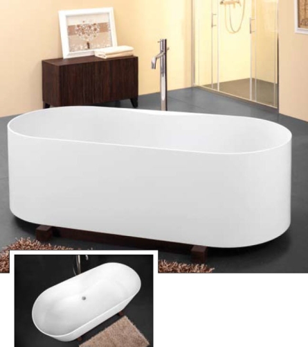 Kolpa-San Soave 180x80 szabadon álló kád Kerrock anyagból 538860