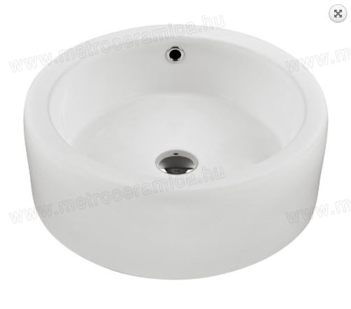 Metro Ceramica Enrico D46x16 ráültethető mosdó