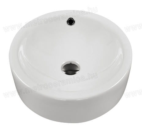 Metro Ceramica Rocco D42x14 ráültethető mosdó