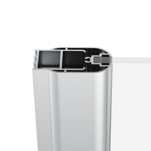 Ravak Chrome CPS 100 fix oldalfal (fényes alumínium, átlátszó üveg) 9QVA0C00Z1