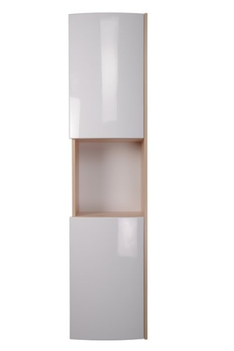 Ravak SB Rosa oldalsó fürdőszoba szekrény (onxy/fehér, #X000000321)