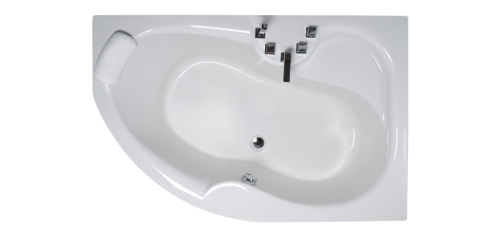 Wellis Sepia aszimmetrikus előlapos kádszett (160x100x65 cm, előlapos / jobbos) WK00041