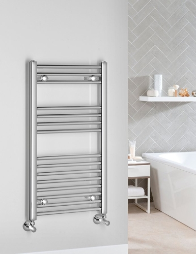 Sapho ALYA 450x800mm egyenes fürdőszobai radiátor, króm 1120-01