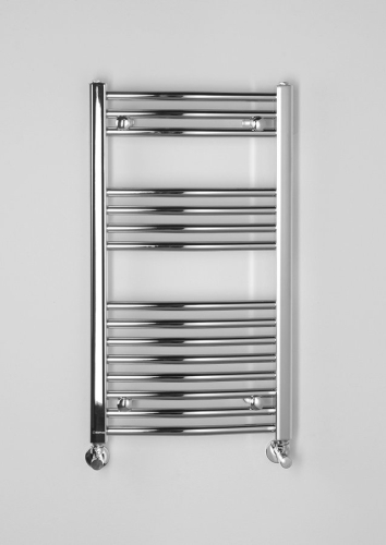 Sapho ALYA 450x800mm íves fürdőszobai radiátor, króm 1110-01