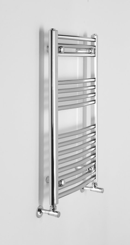Sapho ALYA 450x800mm íves fürdőszobai radiátor, króm 1110-01