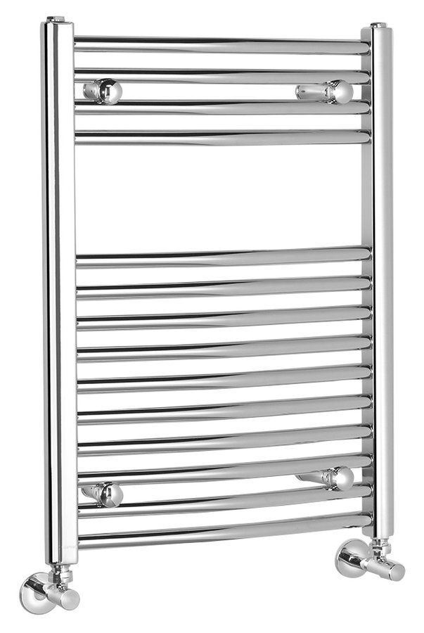 Sapho ALYA 500x688mm íves fürdőszobai radiátor, króm 1110-02