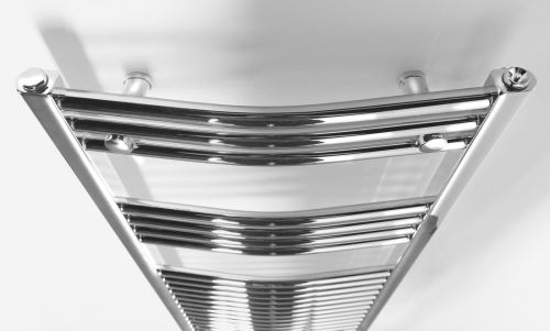 Sapho ALYA 500x1118mm íves fürdőszobai radiátor, króm 1110-05